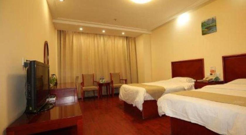 Greentree Inn Tianjin Wuqing Distric Bohai Market Exterior foto